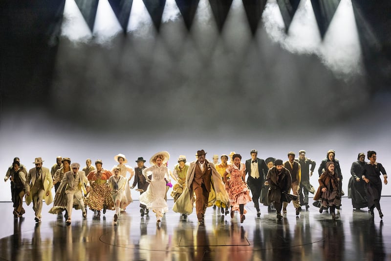 The cast of "Ragtime"