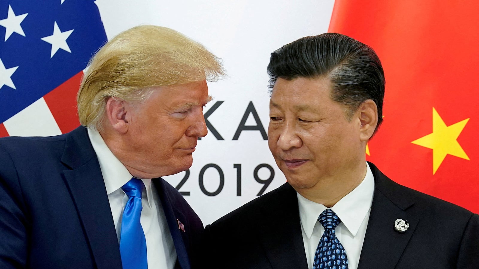 President Donald Trump meeting with Chine's President Xi for a bilateral meeting at the G20 summit in June 2019.