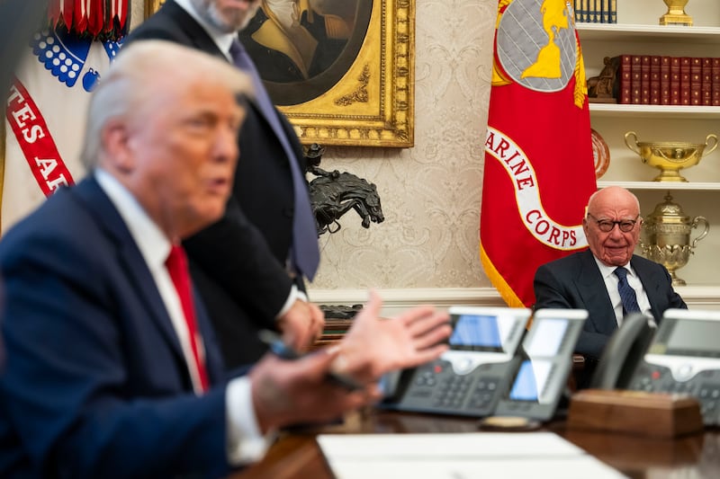 President Donald Trump is suing The Wall Street Journal and Rupert Murdoch over its