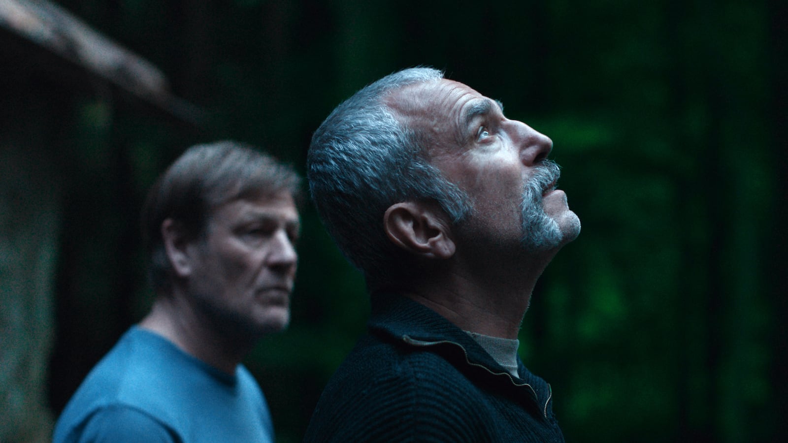 Sean Bean stars as Jem and Daniel Day-Lewis stars as Ray in "Anemone"