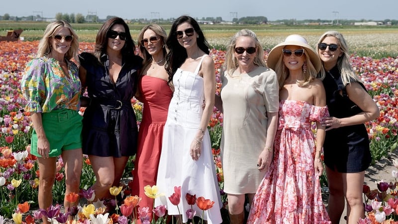 Jennifer Pedranti, Emily Simpson, Tamra Judge, Heather Dubrow, Shannon Storms Beador, Gretchen Rossi,  and Gina Kirschenheiter