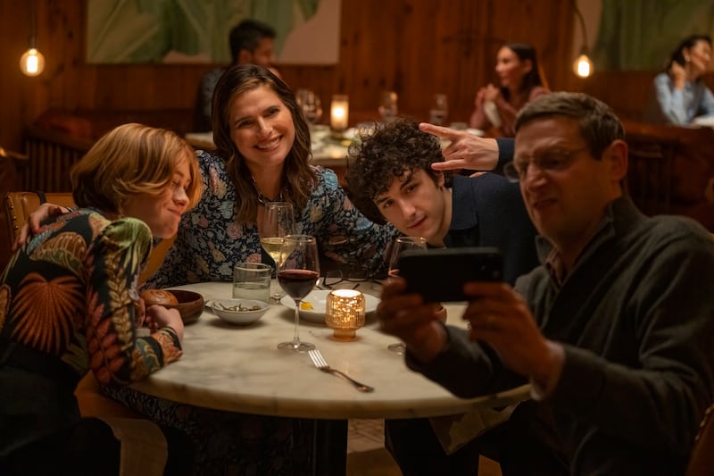 Sophia Lillis, Lake Bell, Will Price, and Tim Robinson