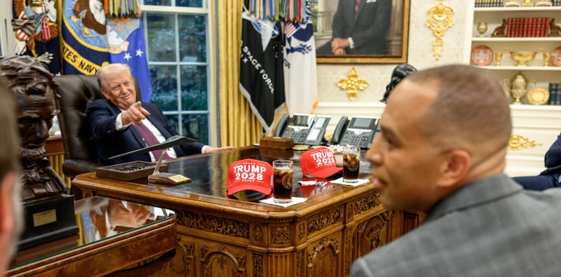 Trump has repeatedly floating running again in 2028—a move that would be unconstitutional.