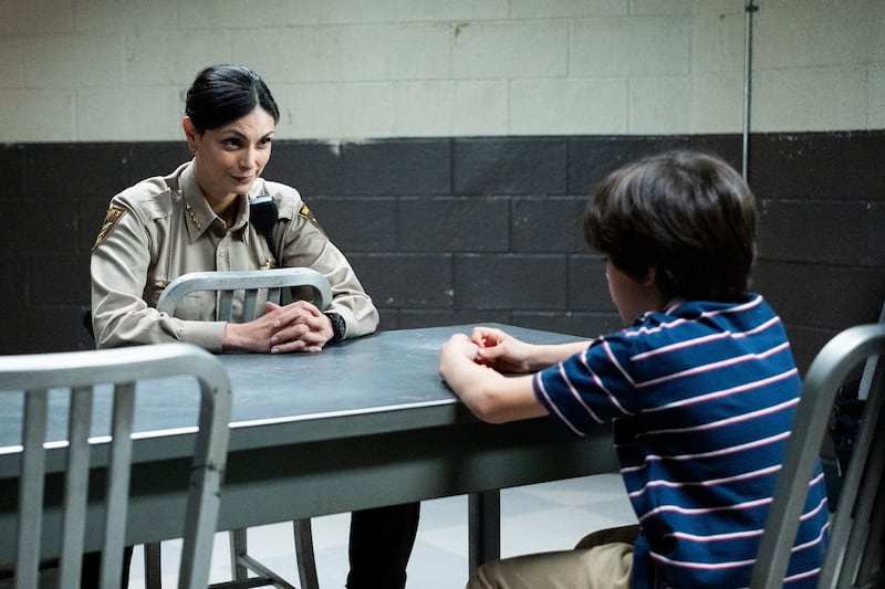 Morena Baccarin in Sheriff Country.