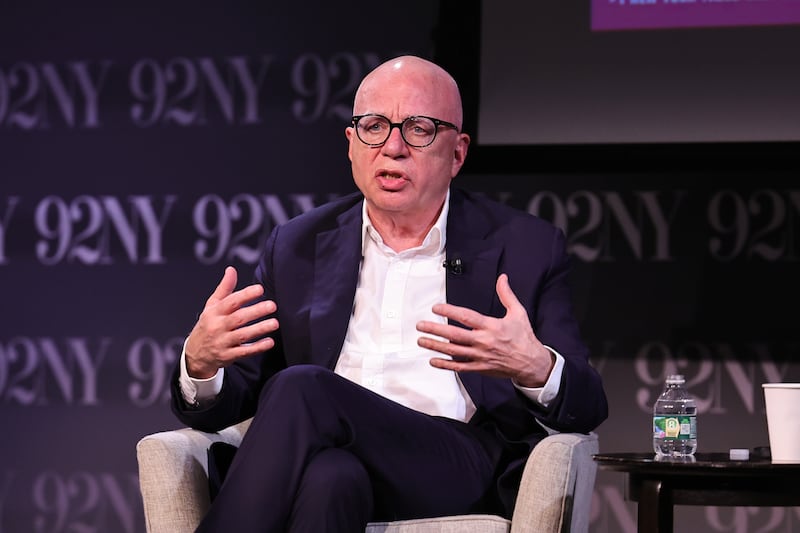 NEW YORK, NEW YORK - MARCH 14: Michael Wolff attends Michael Wolff With Alec Baldwin On Donald Trump: All or Nothing at 92NY on March 14, 2025 in New York City. (Photo by Theo Wargo/Getty Images)