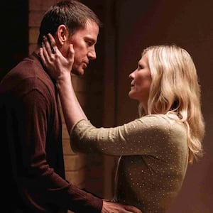 Channing Tatum and Kirsten Dunst.