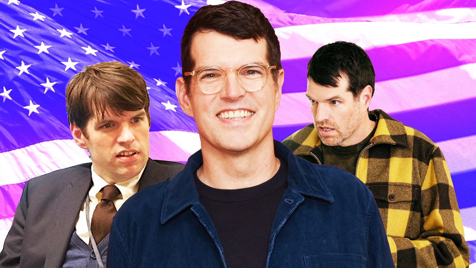 A photo illustration of Timothy Simons.